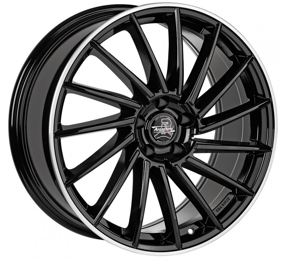 Cerchio ARCASTING: GOTICA / NERO BORDO DIAMANTATO