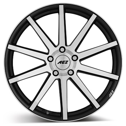 Cerchio AEZ: STRAIGHT / BLACK/POLISHED