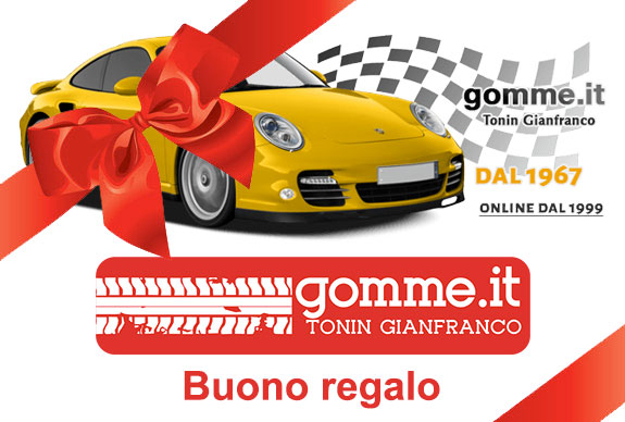 GOMME.IT / BUONO REGALO DA EURO 500,00 / BUONI REGALO