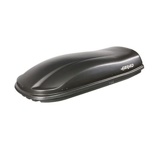 FARAD / BOX DA TETTO MARLIN 480 LITRI NERO GOFFRATO ( 190 X 80 X 40 CM ) / CAR BOX E ACCESSORI