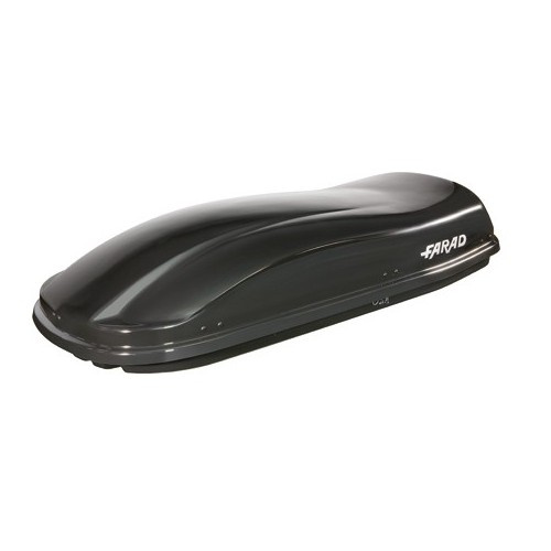 FARAD / BOX DA TETTO MARLIN 480 LITRI NERO LUCIDO ( 190 X 80 X 40 CM ) / CAR BOX E ACCESSORI