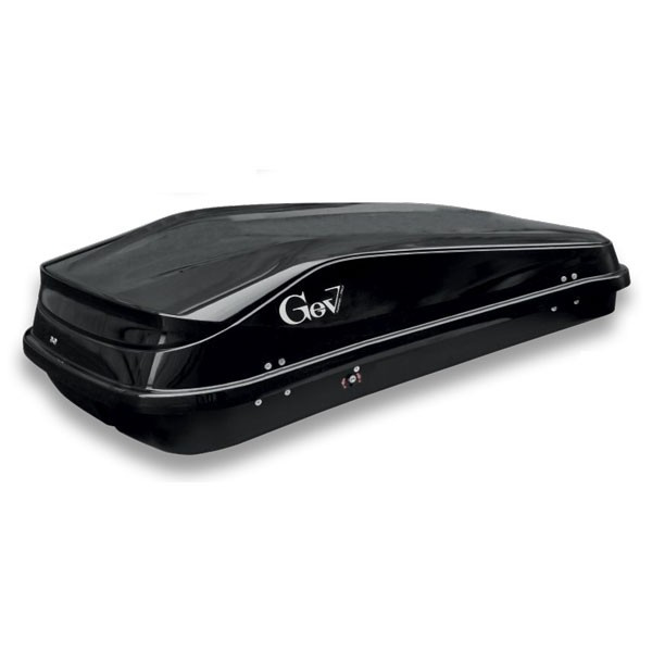 GEV BOX / BOX DA TETTO N9019 430 LITRI NERO LUCIDO ( 180 X 78 X 40 CM ) / CAR BOX E ACCESSORI