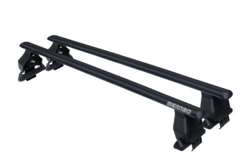 MENABO / COPPIA BARRE PORTATUTTI TIGER FLUSH/RAISED RAIL BLACK / BARRE PORTATUTTO