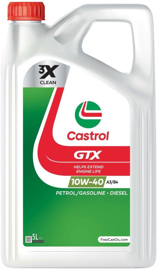 CASTROL / OLIO CASTROL 10W40 GTX ULTRACLEAN (5 LITRI) / LUBRIFICANTI