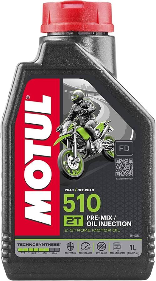 MOTUL / OLIO MOTUL 2T 510 2 STROKE MOTOR OIL (1 LITRO) / LUBRIFICANTI