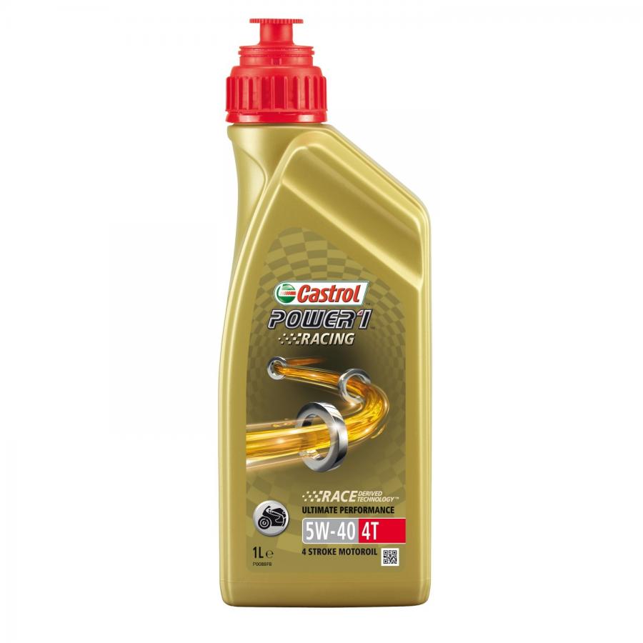 CASTROL / OLIO CASTROL 5W40 POWER RACING 4T (1 LITRO) / LUBRIFICANTI