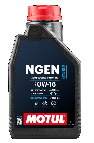 MOTUL / OLIO MOTORE MOTUL 0W16 HYBRID (1 LITRO) / LUBRIFICANTI