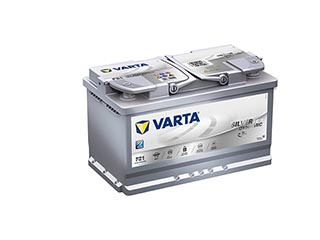 VARTA / BATTERIA VARTA F21 80AH (POLO POSITIVO DX - 315X175X190) / BATTERIE AUTO E MOTO