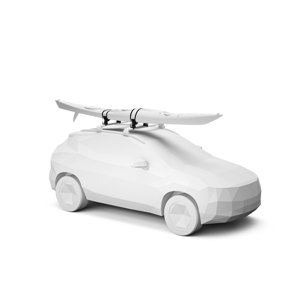 THULE / PORTA KAYAK/CANOA DOCKGRIP / BARRE PORTATUTTO