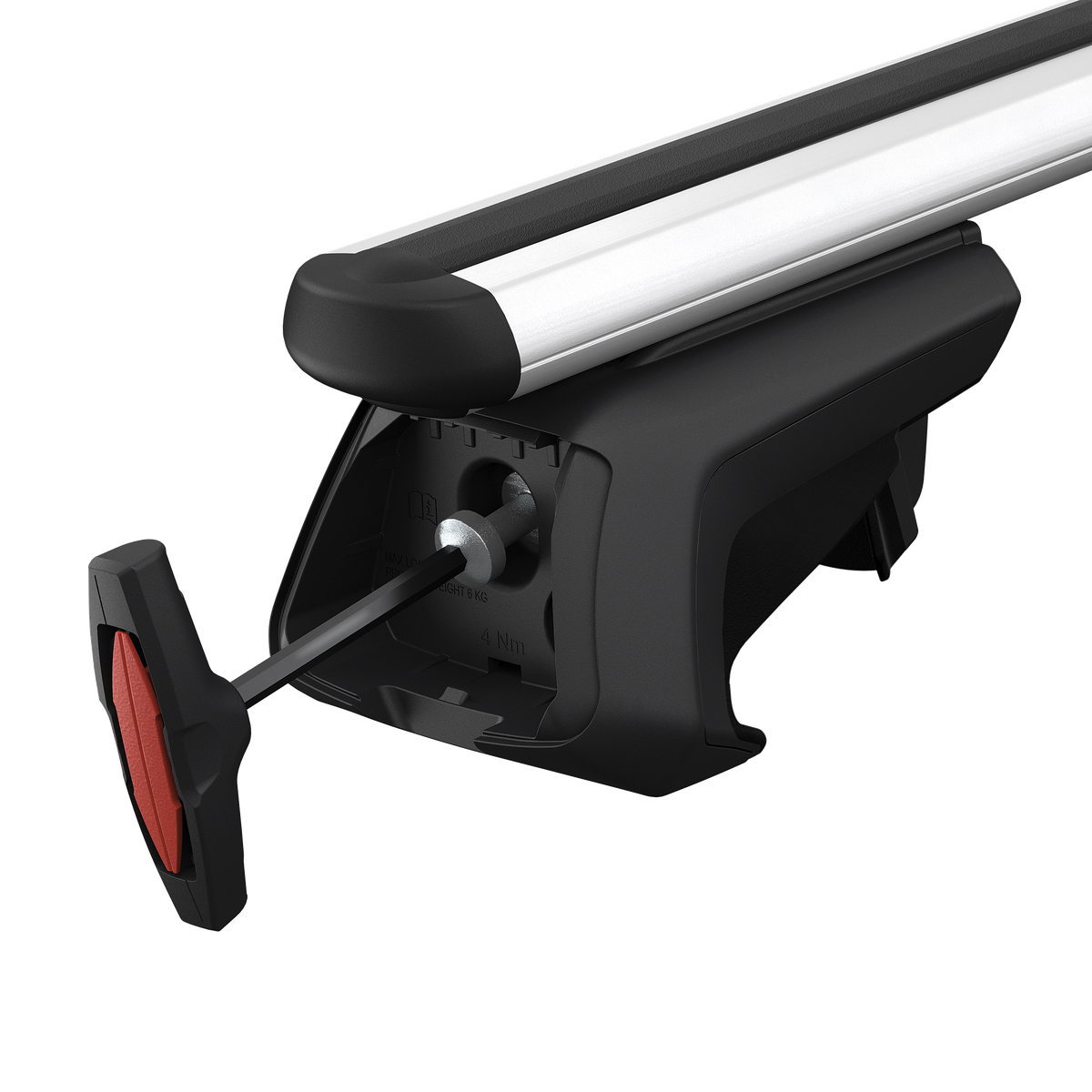 THULE / COPPIA BARRE PORTATUTTO COMPLETO SMARTRACK XT ALLUMINIO 135 CM / BARRE PORTATUTTO
