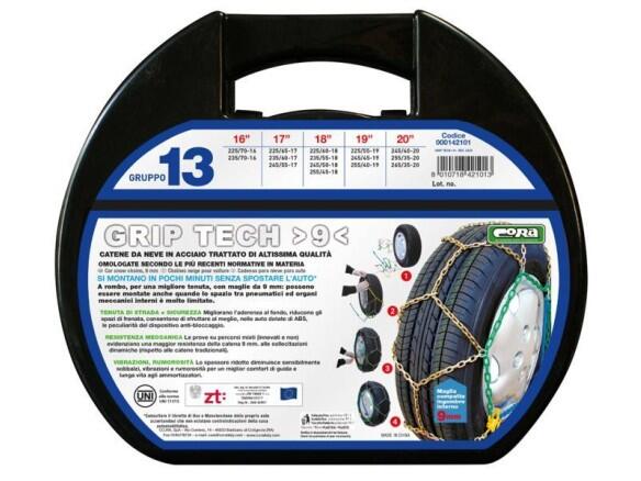 CORA / GRIP TECH 9 MM GRUPPO 9,5 / CATENE