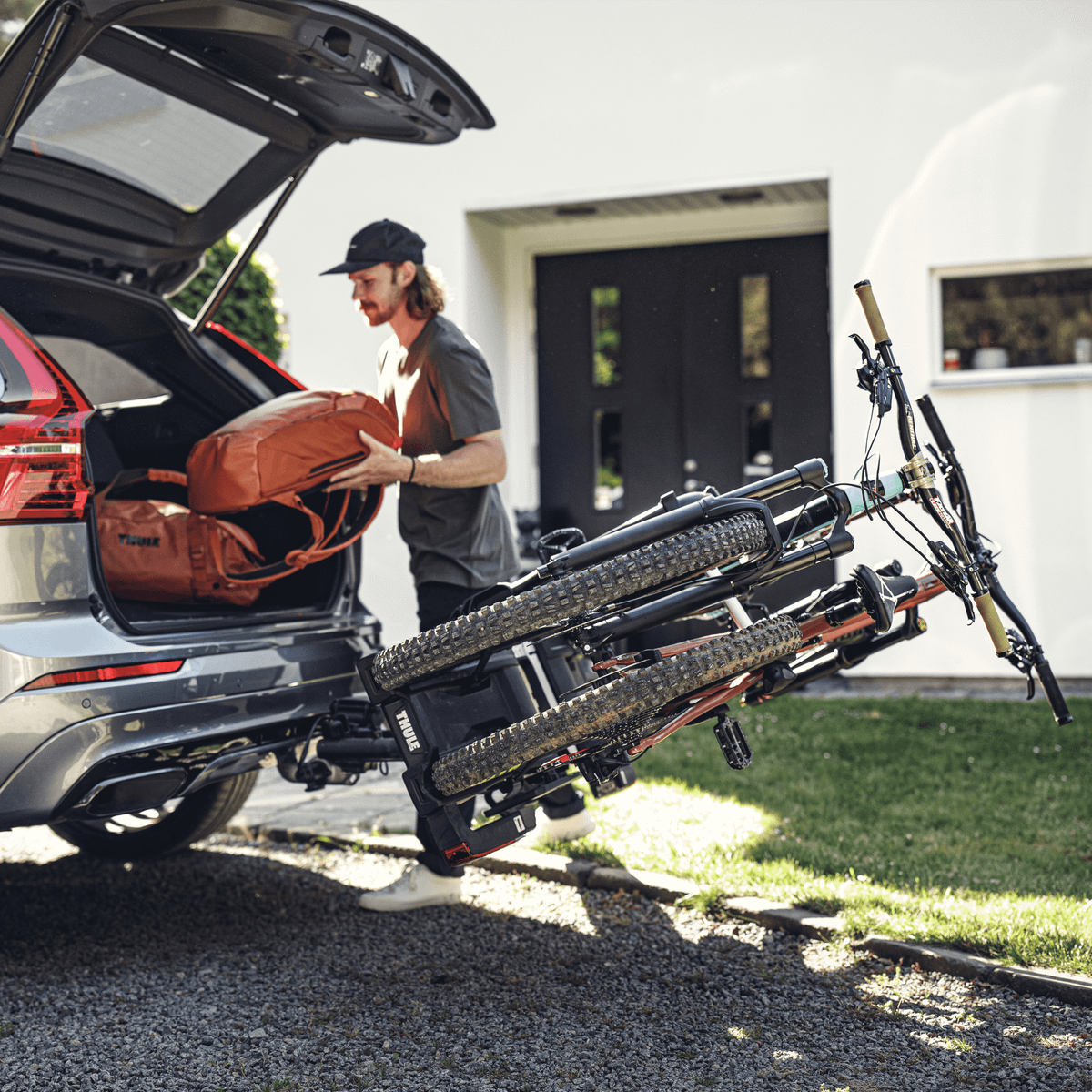 THULE / PORTABICI DA GANCIO TRAINO EASYFOLD XT 3 BICI 13 POLI / PORTA BICICLETTE