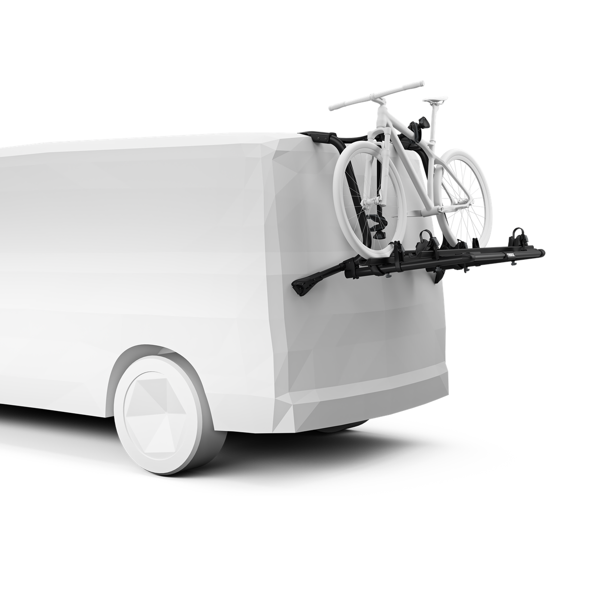 THULE / PORTABICI POSTERIORE WONDERWAY 2 BICI NERO / PORTA BICICLETTE