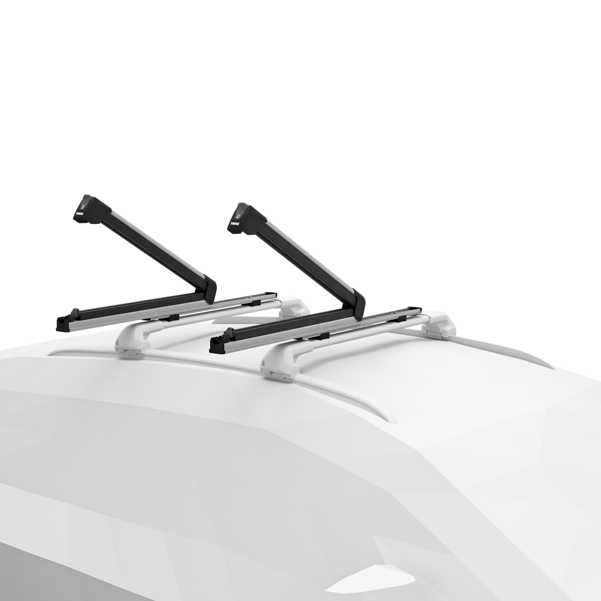 THULE / PORTASCI DA TETTO SNOWPACK EXTENDER 5 PAIA ARGENTO / PORTA SCI