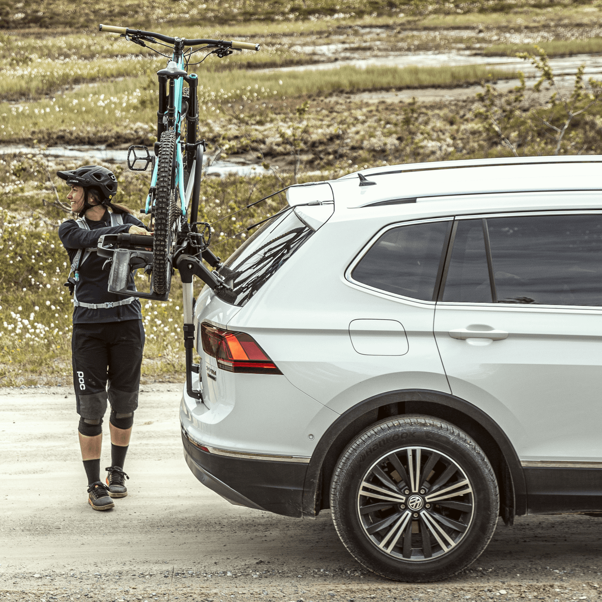 THULE / PORTABICI POSTERIORE OUTWAY PLATFORM 2 BICI / PORTA BICICLETTE