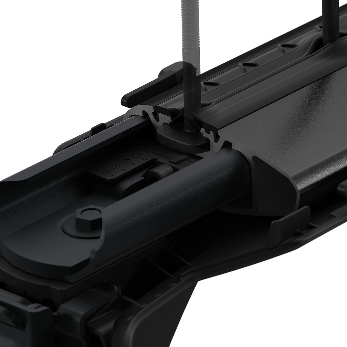 THULE / COPPIA BARRE PORTATUTTO WINGBAR EDGE FIXPOINT NERE MISURA L / BARRE PORTATUTTO